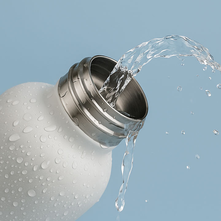 Termo vandflaske 700 ml med trælåg