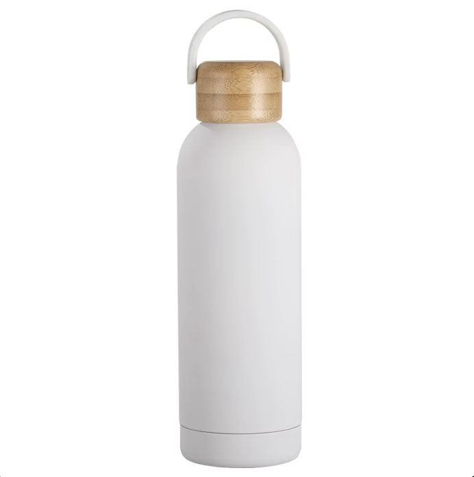Termo vandflaske 700 ml med trælåg