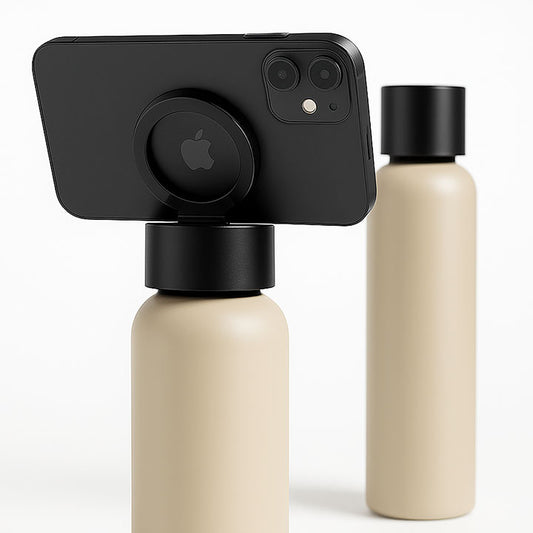Termo vandflaske 750 ml med magnetisk telefonholder